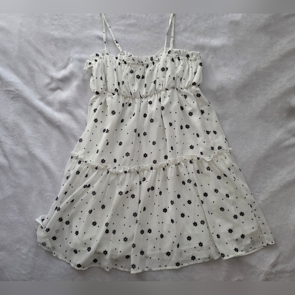 White Floral Sundress